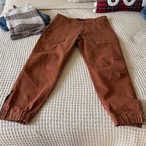 7 For All Mankind Women's Brown Cargo Jeans